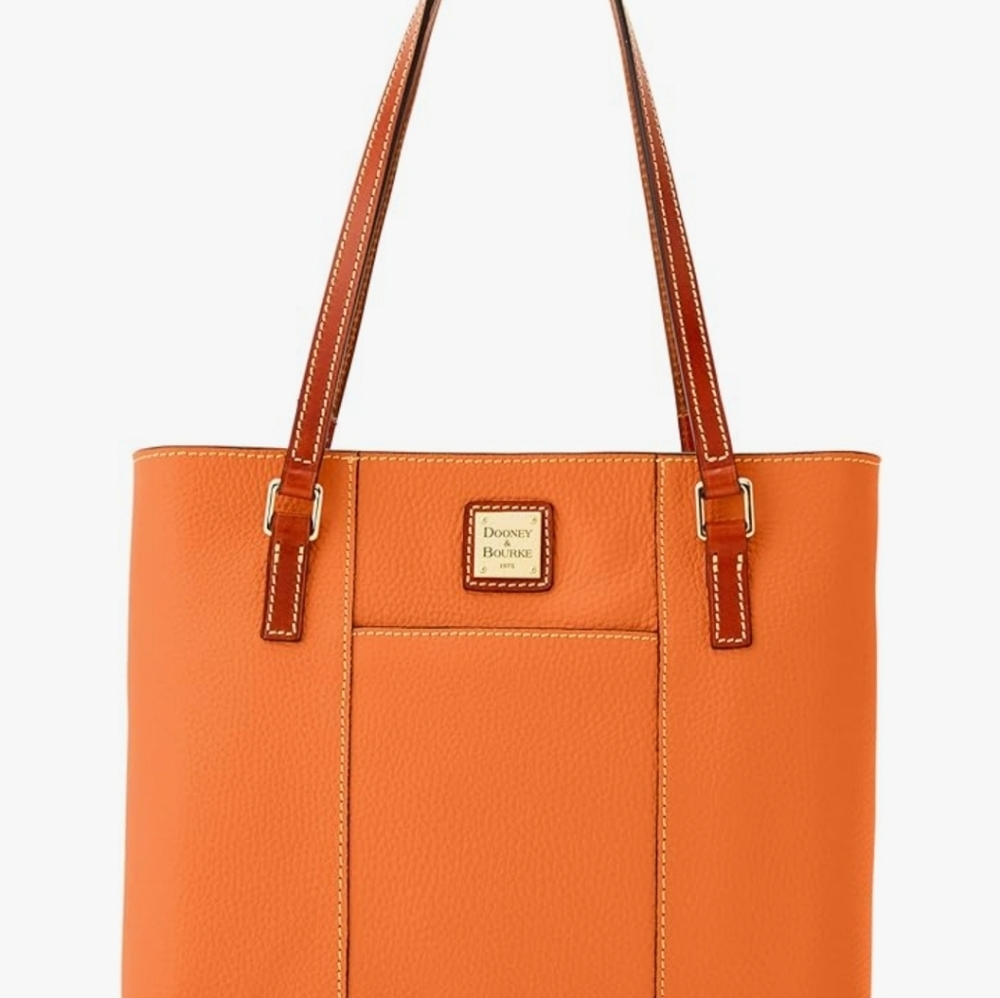 Dooney and Bourke Orange Leather Purse